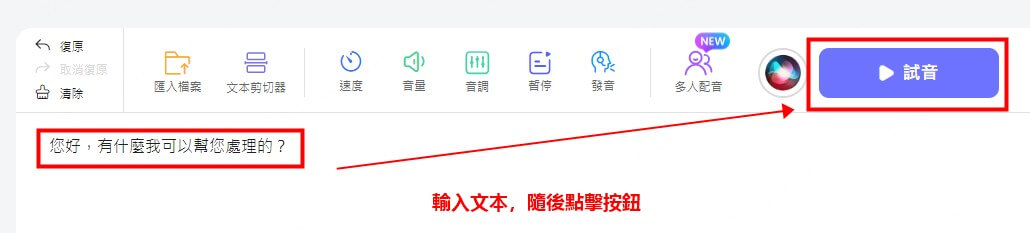 輸入bixby口令的文本