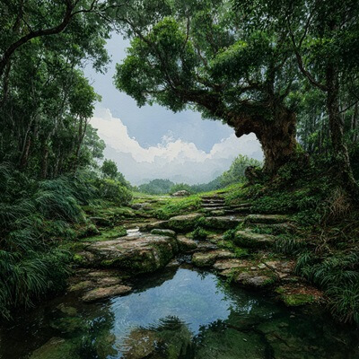 topmediai照片轉水彩案例1
