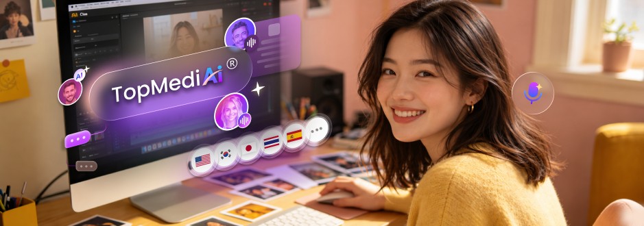 加入 AI 配音與多語言配音