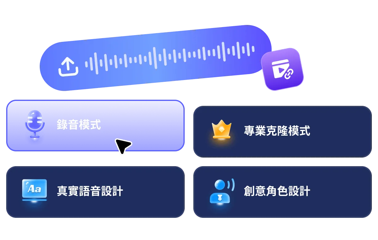 提供多種克隆模式，從快速試用到進階自訂都能用